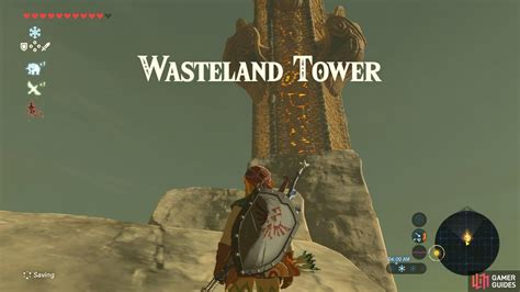 breath of the wild metal boxes on cliffs|Wasteland Tower .